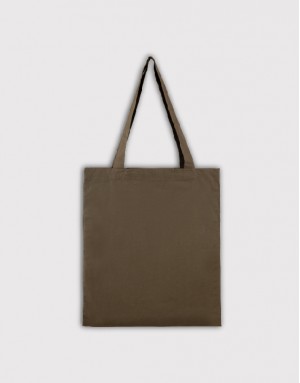 棉布書店袋 咖啡色 棉布書店袋 咖啡色