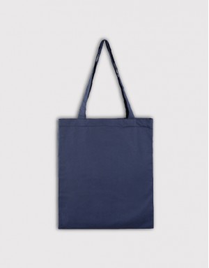 棉布書店袋 深藍色 棉布書店袋 深藍色