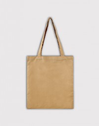 棉布書店袋 卡其色