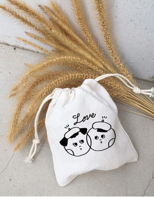 |預購|棉布喜米袋-YES,I DO.頻率|10入一組| |預購|棉布喜米袋-YES,I DO.頻率|10入一組|