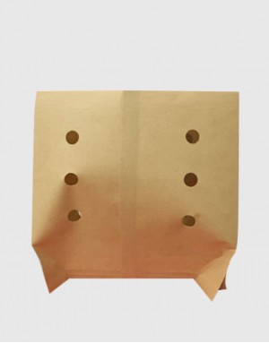 防油小吃打洞紙袋18x18