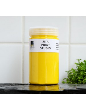 絹版水性油墨-黃色|大罐300ml|