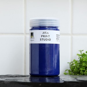 絹版水性油墨-藍色|大罐300ml|