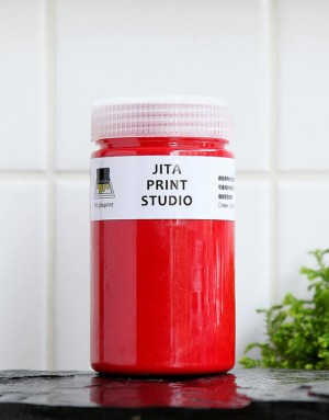 絹版水性油墨-紅色|大罐300ml|
