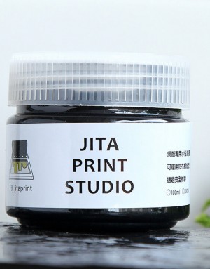 絹版水性油墨-黑色|小罐100ml|