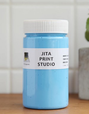 絹版水性油墨-淺藍色|大罐300ml|
