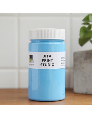 絹版水性油墨-淺藍色|大罐300ml|
