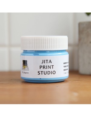 |缺貨|絹版水性油墨-淺藍色|小罐100ml|