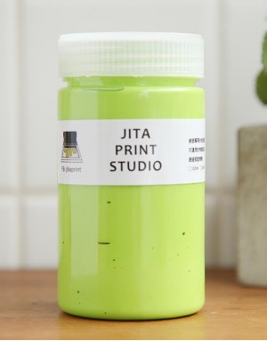 絹版水性油墨-淺綠色|大罐300ml|