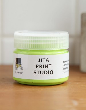 |缺貨|絹版水性油墨-淺綠色|小罐100ml|