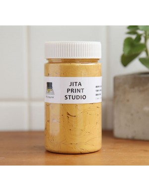 |缺貨|絹版水性油墨-金色|大罐300ml|