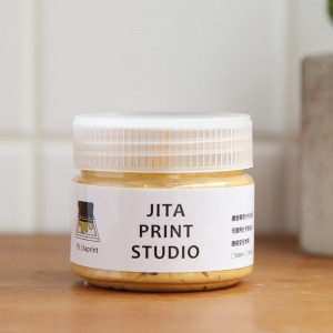 絹版水性油墨-金色|小罐100ml|