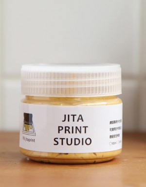 絹版水性油墨-金色|小罐100ml|