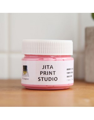 |缺貨|絹版水性油墨-粉紅色|小罐100ml|