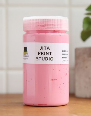 |缺貨|絹版水性油墨-粉紅色|大罐300ml|