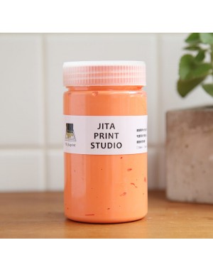 |缺貨|絹版水性油墨-粉橘色|大罐300ml|