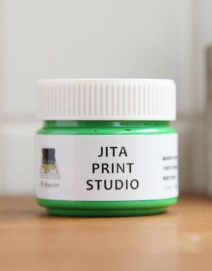 |缺貨|絹版水性油墨-綠色|小罐100ml|