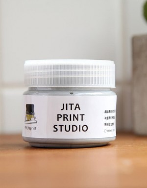 |缺貨|絹版水性油墨-淺灰色|小罐100ml|