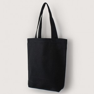 黑色中帆布單層有底直式袋