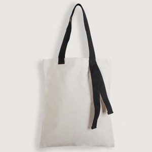 |缺貨|中帆布單層提帶外露直式袋|黑提把|