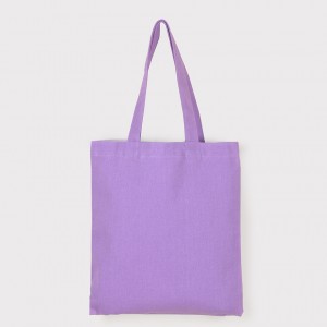 |缺貨|中帆布直式肩背包-紫色