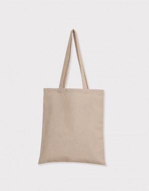 棉麻單層直式肩背包 棉麻單層直式肩背包