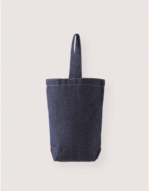 牛仔直式有底單提把小提袋 牛仔直式有底單提把小提袋