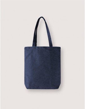 牛仔布有底直式側背包 牛仔布有底直式側背包