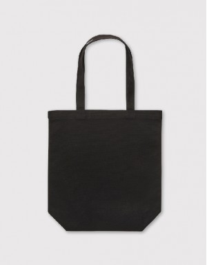 基本款帆布托特包-黑色M