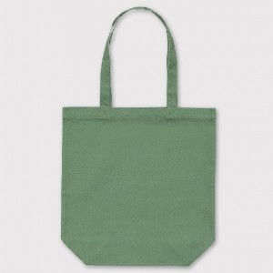 基本款帆布托特包-葉綠色M