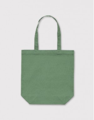 基本款帆布托特包-葉綠色M