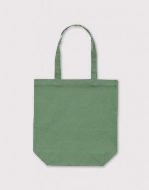 基本款帆布托特包-葉綠色M