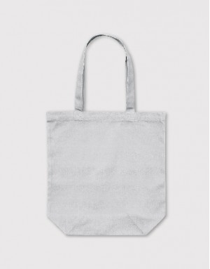 基本款帆布托特包-淺灰M