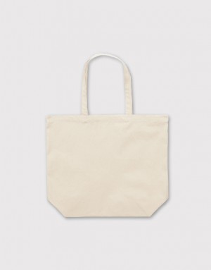 基本款帆布托特包-自然米黃 L 基本款帆布托特包-自然米黃 L