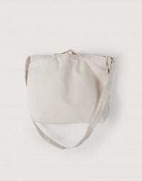 中帆布雙層橫式兩用袋|磁扣款|