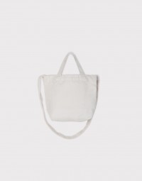 小朋友兩用帆布托特包-米白色