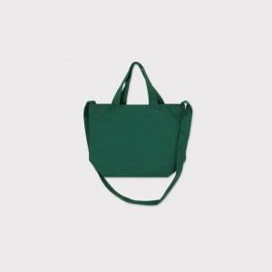 |缺貨|小朋友兩用帆布托特包-綠色