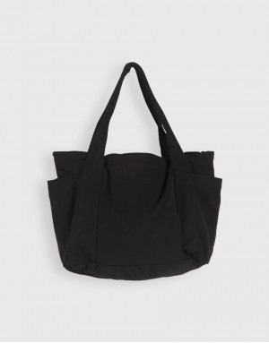 |預購| 厚帆橫式加拉鍊大托特袋-2色