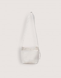 帆布長背帶內袋小托特-米白