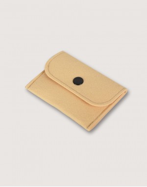 |預購|長方形羊毛氈零錢袋-駝色
