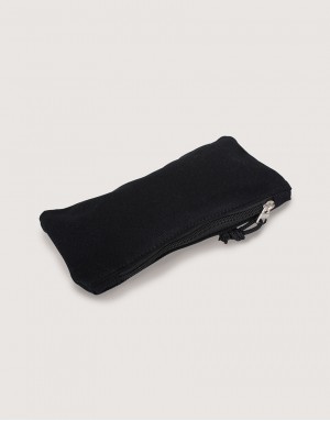 帆布拉鍊大筆袋-黑色 帆布拉鍊大筆袋-黑色