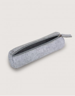 |預購|羊毛氈筆袋-灰色