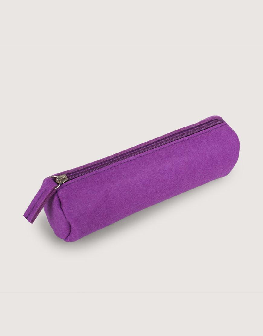 |預購|羊毛氈筆袋-紫色
