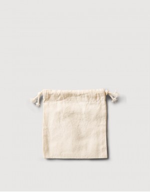 棉布束口收納袋-小