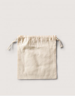 棉布束口收納袋-中