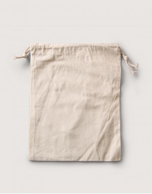 棉布束口收納袋-大
