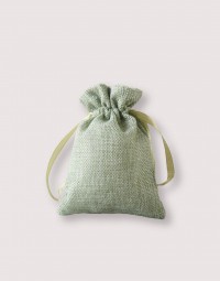 仿亞麻小號束口袋-5色