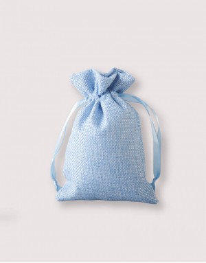 |預購| 仿亞麻小號束口袋-5色