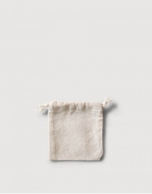棉麻布束口收納袋-迷你