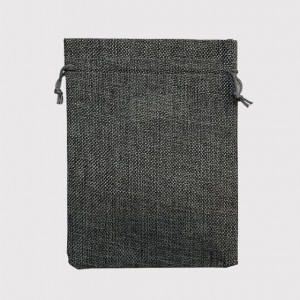 仿亞麻束口袋(15x19cm)-7色